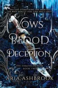 Vows of Blood and Deception: A Dark Enemies To Lovers Fantasy Romance Novel cover