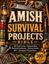 The Amish Survival Projects Bible: Break the Chains of Modern Dependence and Achieve Real Self-Sufficiency with Budget-Friendly & Step-by-Step DIY Pro cover