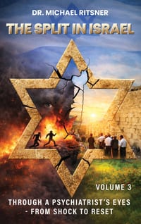 he Split in Israel Through a Psychiatrist's Eyes From shock to reset: Volume 3 cover