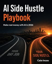 AI Side Hustle Playbook: Make real money with AI in 2026 cover