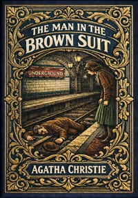The Man in the Brown Suit (Golden Monarch Collector's Edition) (Case Laminate Hardcover with Jacket) cover