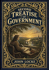 Second Treatise Of Government (Golden Monarch Collector's Edition) (Case Laminate Hardcover with Jacket) cover