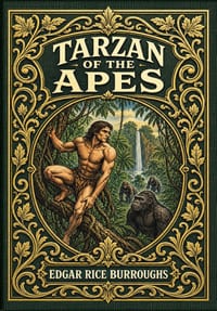 Tarzan of the Apes (Golden Monarch Collector's Edition) (Case Laminate Hardcover with Jacket) cover