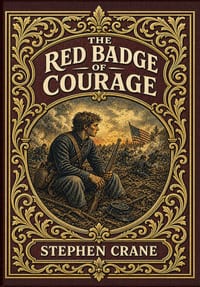 The Red Badge of Courage (Golden Monarch Collector's Edition) (Case Laminate Hardcover with Jacket): An Episode of the American Civil War cover
