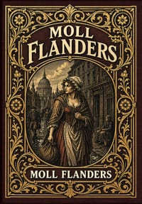 Moll Flanders (Golden Monarch Collector's Edition) (Case Laminate Hardcover with Jacket) cover