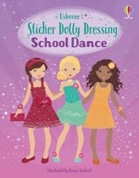 Sticker Dolly Dressing School Dance cover