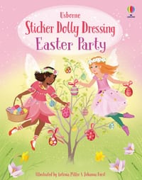 Sticker Dolly Dressing Easter Party cover