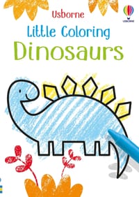 Little Coloring Dinosaurs cover