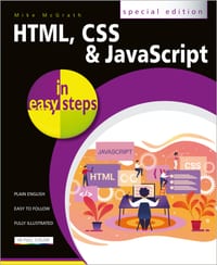 Html, CSS & JavaScript in Easy Steps cover