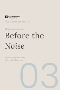 Before the Noise: A Gentle Morning Check-In for Nervous System Regulation cover