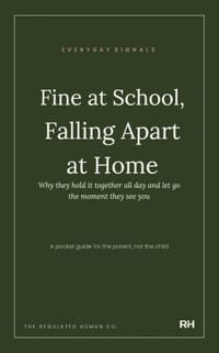 Fine at School, Falling Apart at Home cover