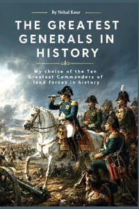 The Greatest Generals in History: My choice of the Ten Greatest Commanders of land forces in history cover