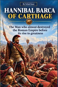 Hannibal Barca of Carthage: he Man who almost destroyed the Roman Empire before its rise to greatness cover