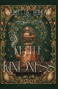 Kettle & Kindness (a cosy fantasy standalone novel) cover