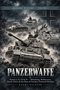 Panzerwaffe: Panzer I, II, III & IV - Blitzkrieg, Barbarossa, North Africa & the Rise of German Armored Warfare cover