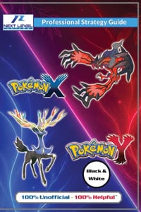 Pokemon X & Pokemon Y Strategy Guide Book (Black and White Budget-Friendly Edition): 100% Unofficial - 100% Helpful Walkthrough cover