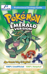 Pokemon Ruby, Sapphire, and Emerald Strategy Guide Book (Full Color Premium Hardback): 100% Unofficial - 100% Helpful Walkthrough cover