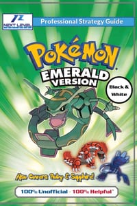 Pokemon Ruby, Sapphire, and Emerald Strategy Guide Book (Black and White Budget-Friendly Edition): 100% Unofficial - 100% Helpful Walkthrough cover