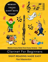 Clarinet for Beginners - Sight-Reading Made Easy: Color Logic & Memory Hacks to Master Every Note - Fast cover