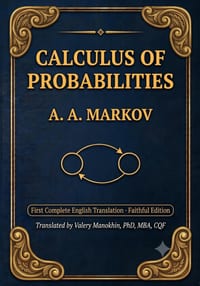 Markov's Calculus of Probabilities: The Foundational 1900 Text on Probability Theory and Markov Chains - First Complete English Translation (Faithful cover
