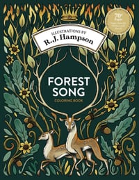 Forest Song Coloring Book cover
