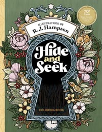 Hide and Seek Coloring Book cover