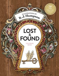Lost & Found Coloring Book cover