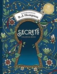 Secrets Coloring Book cover