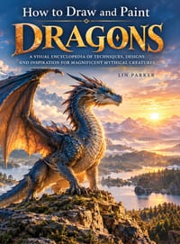 How to Draw and Paint Dragons: A Visual Encyclopedia of Techniques, Designs and Inspiration for Magnificent Mythical Creatures cover