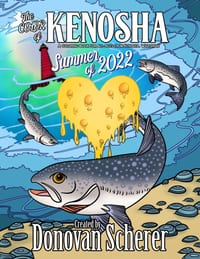 The Color of Kenosha - Summer of 2022: A Coloring Book for All-Ages from Kenosha, Wisconsin cover