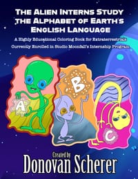 The Alien Interns Study the Alphabet of Earth's English Language cover