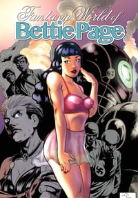 The Fantasy World of Bettie Page: The Red Menace cover