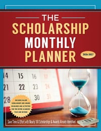 The Scholarship Monthly Planner 2026-2027 cover
