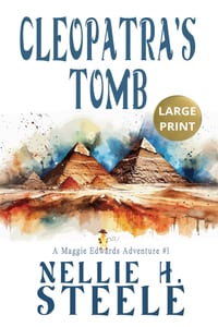 Cleopatra's Tomb Large Print cover