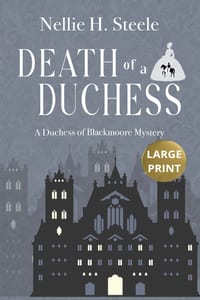 Death of a Duchess Large Print cover