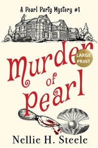 Murder of Pearl Large Print cover