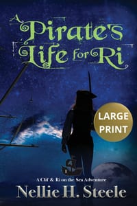 A Pirate's Life for Ri Large Print cover