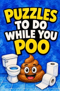 Puzzles To Do While You Poo cover