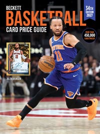 Beckett Basketball Price Guide #34 cover