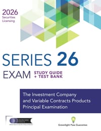 Series 26 Exam Study Guide + Test Bank cover