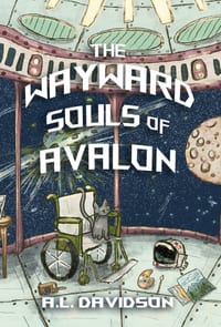 The Wayward Souls of Avalon: A Cozy, Queer, Sci-Fi Romance cover