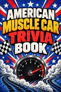 American Muscle Car Trivia Book cover
