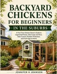 Backyard Chickens for Beginners in the Suburbs: A First-Time Chicken Owner's Guide to Legal Small Flocks, Safe Coops and Runs, Odor Control, Predator cover