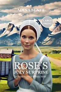 Rose's July Surprise (Large Print) cover