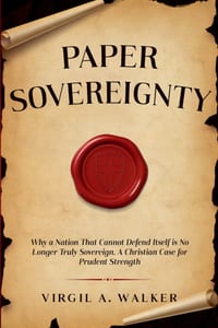 Paper Sovereignty: Why a Nation That Cannot Defend Itself Is No Longer Truly Sovereign. A Christian Case for Prudent Strength. cover