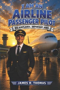 I Am an Airline Passenger Pilot: Big Airplanes. Important Jobs. cover