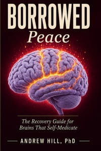 Borrowed Peace: The Recovery Guide for Brains That Self-Medicate cover