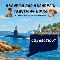 Grandma and Grandpa's Traveling House in Connecticut: A Traveling Sarff's Adventure cover