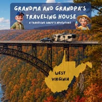 Grandma and Grandpa's Traveling House in West Virginia: A Traveling Sarff's Adventure cover