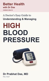 A Doctor's Easy Guide to Understanding & Managing HIGH BLOOD PRESSURE cover